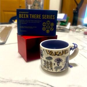 Starbucks Been There Series Marvel Wakanda Mini Mug Ornament